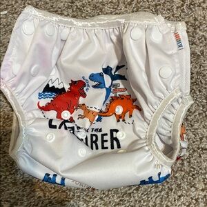 Dinosaur Print Kids Swimming diaper